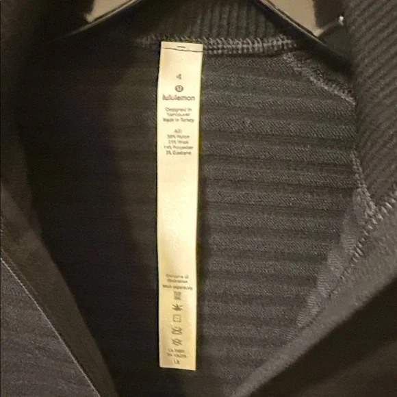 Lululemon women Black Half-Zip Sweater - Picture 8 of 13